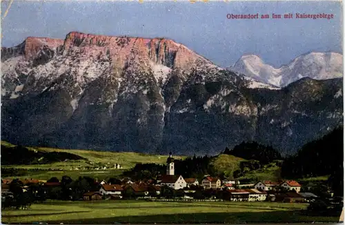 Oberaudorf/Bayern und Umgebung - mit Kaisergebirge -337990