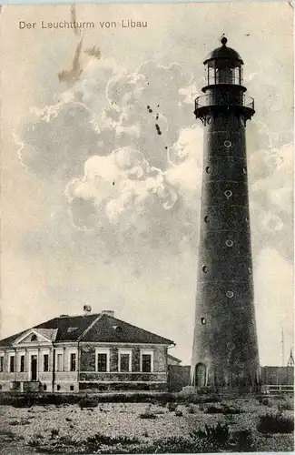 Der Leuchtturm von Libau - Schiffspost -286472