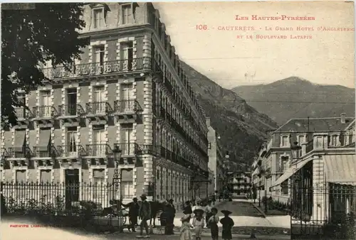 Cauterets - Le Grand hotel D Angleterre - Hautes Pyrenees -411444