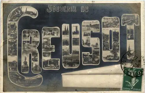 Souvenir du Creusot - Saone et Loire - 71 -411560