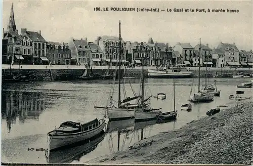 Le Pouliguen - Le Quai et le Port - Loire Atlantique - 44 -411566