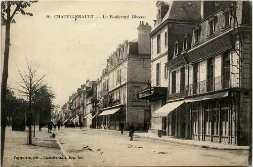 Chatellerault - Le Boulevard Blossac -411480