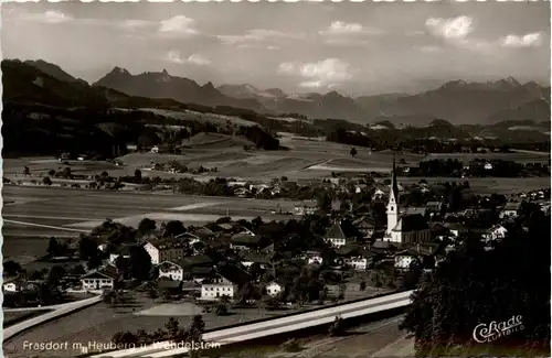 Oberbayern/ div. Orte und Umgebung - Frasorf mit Heuberg und Wendelstein -338330