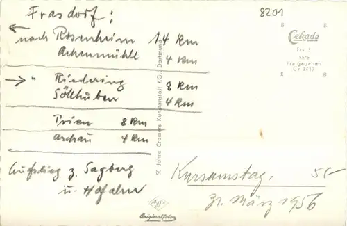 Oberbayern/ div. Orte und Umgebung - Frasorf mit Heuberg und Wendelstein -338330