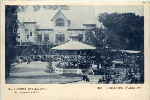 Haarlem - Haarlemmer Staalwater - Wilhelminabron - Het Brongebouw -411606