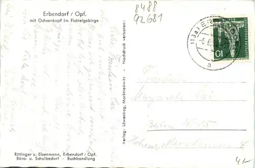 Oberbayern und Oberpfalz/ div. Orte und Umgebung - Erbendorf -338390