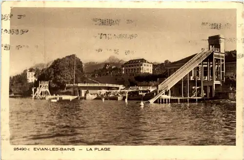 Evian Les Bains - La Plage - Haute Svoie - 74 -411584