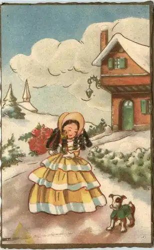 Kind mit Hund -410232