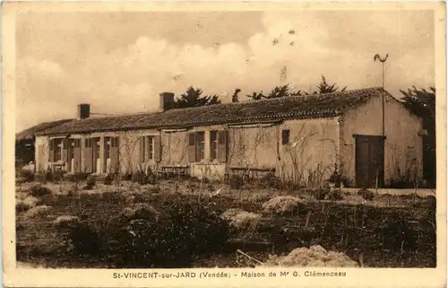 St. Vincent sur Jard - Maison de Mr. G. Clemenceau -411176