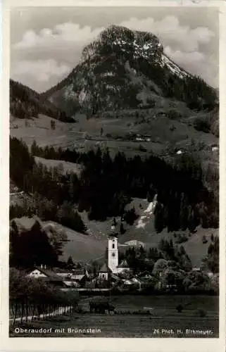 Oberbayern, div. Orte und Umgebung - Oberaudorf mit Brünnstein -338474