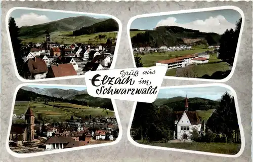 Schwarzwald, Freiburg i.B. und div.Orte mit Umgebung - Grüsse aus Elzach, Div.Bilder -338676