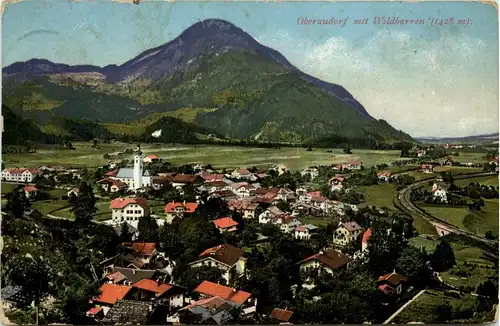 Oberbayern, div. Orte und Umgebung - Oberaudorf, mit Wildbarren -338568
