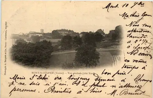 Mont St. Sulpice - Yonne - 89 -411594