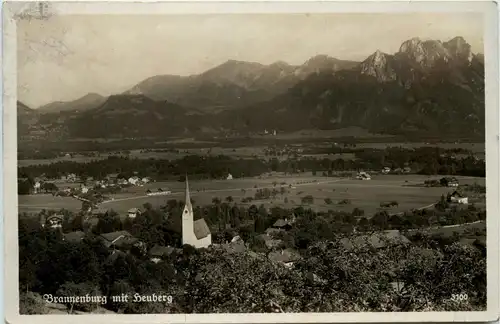 Oberbayern/div.Orte und Umgebung - Brannenburg mit Heuberg -338176