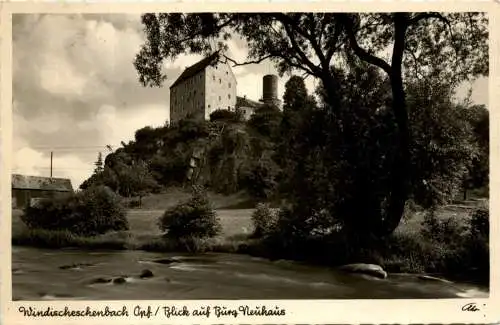 Bayern/Oberpfalz, div.Orte und Umgebung - Windischeschenbach, Blick auf Burg Neuhaus -338926