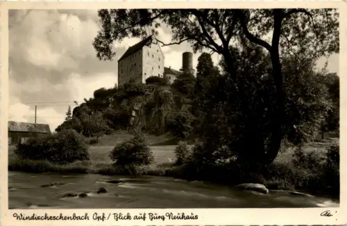 Bayern/Oberpfalz, div.Orte und Umgebung - Windischeschenbach, Blick auf Burg Neuhaus -338926