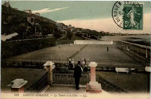 Sainte Adresse - Le tennis et la Cote -410830