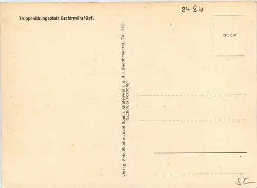 Oberpfalz/Bayern, Div.Orte - Grafenwöhr, Tuppenübungsplatz, -338122