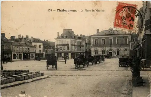 Chateauroux - La Place du Marche -410868