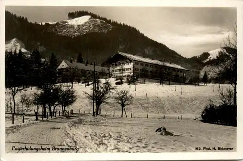 Bayern/Oberpfalz/div.Orte und Umgebung - Brannenburg mit Schloss, Erholungsheim des Bayr. Postverbandes -339062