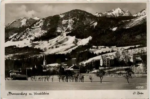 Oberbayern/div.Orte und Umgebung - Brannenburg mit Wendelstein -338174