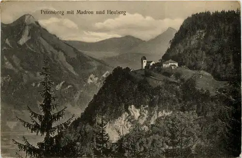 Oberbayern/ div. Orte und Umgebung - Petersberg mit Madron und Heuberg -338282