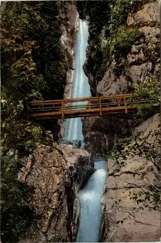 Oberbayern und Oberpfalz/ div. Orte und Umgebung - Wasserfall Tatzelwurm -338444