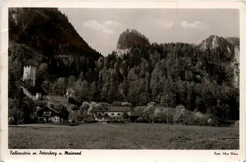 Oberbayern/ div. Orte und Umgebung - Falkenstein mit Petersberg und Maiwand -338336