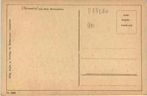 Obb/Bayern/Opf./ div.Orte und Umgebung - Oberaudorf mit Brünnstein -339440