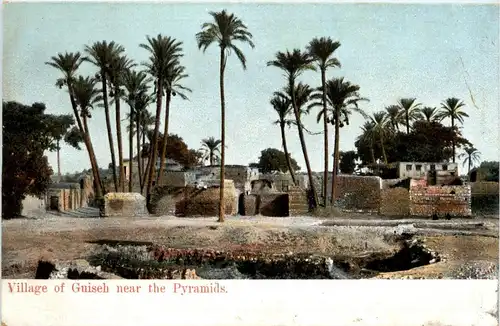 Village of Guiseh near the Pyramids -287830