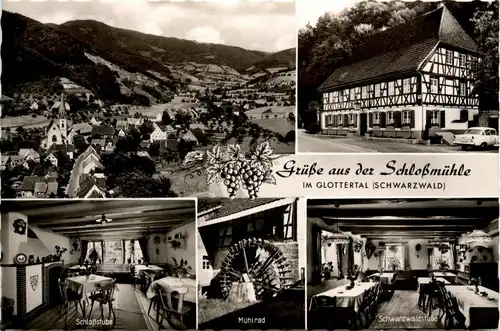 Ba-Wü/Schwarzwald/Freiburg/div.Orte und Umgebung - Grüsse aus der Schlossmühle im Glottertal, div.Bilder -339520