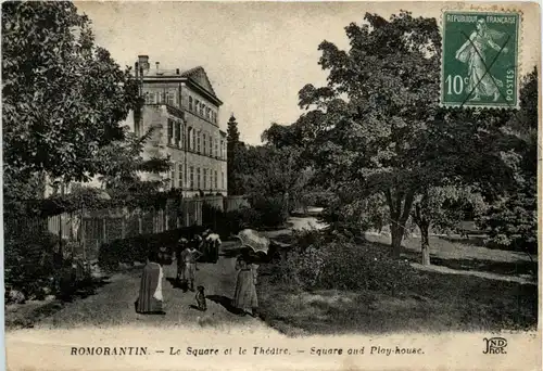 romorantin - Le Sqauare et le Theatre - Loir et Cher -411450