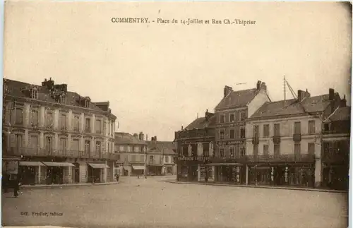 Commentry - Place du 14-Juillet - allier - 03 -411490