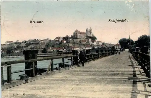 Ba-Wü/ Breisach - Schiffsbrücke -339642