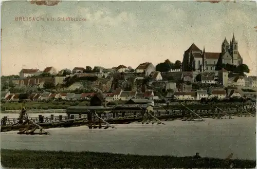 Ba-Wü/ Breisach - mit Schiffsbrücke -339626