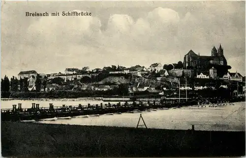 Ba-Wü/ Breisach - mit Schiffbrücke -339662