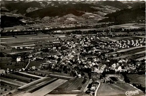 Schwarzwald, Freiburg i.B. und div.Orte mit Umgebung - Kirchzarten - Luftaufnahme -338814