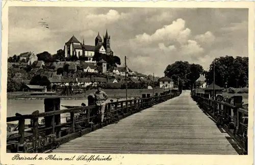 Ba-Wü/ Breisach - mit Schiffbrücke -339712