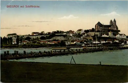 Ba-Wü/ Breisach - mit Schiffbrücke -339702
