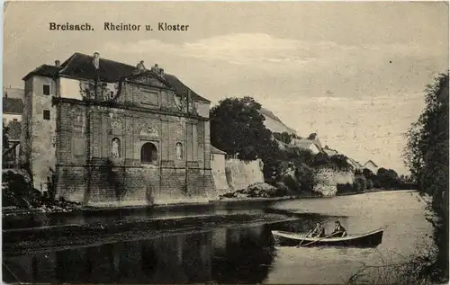 Ba-Wü/ Breisach - Rheintor und Kloster -339722