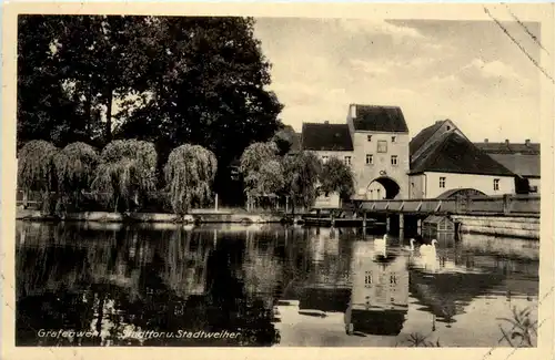 Bayern/Oberpfalz/div.Orte und Umgebung - Grafenwöhr, Stadttor und Stadtweiher -338898