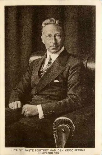 Het nieuwste Portret van den Kroonprins Souvenir 1922 -411766