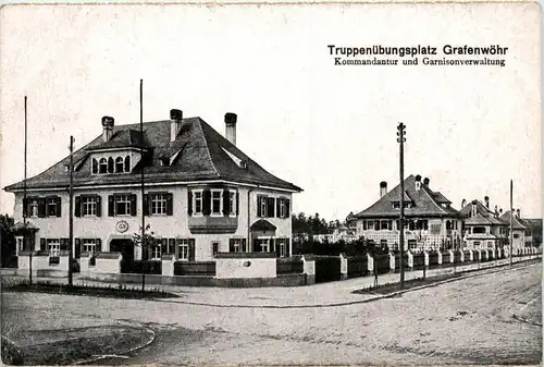 Grafenwöhr - Truppenübungsplatz, Kommandantur und Garnisonverwaltung -339866