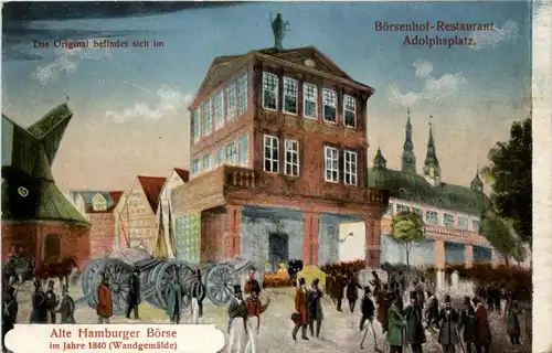 Alte Hamburger Börse - Börsenhof Restaurant Adolphsplatz -288268