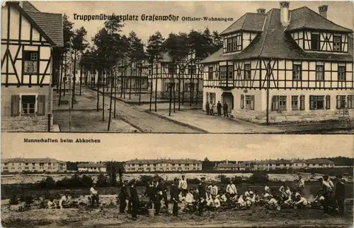 Grafenwöhr - Truppenübungsplatz, Offiziers-Wohnungen, -339886