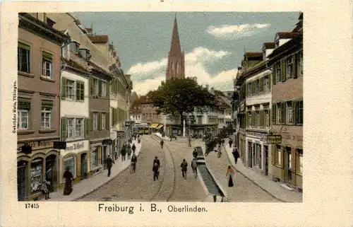 BA-Wü/Freiburg i. Br. - Oberlinden -339984