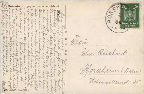 Bayern/Rosenheim - gegen den Wendelstein -339176