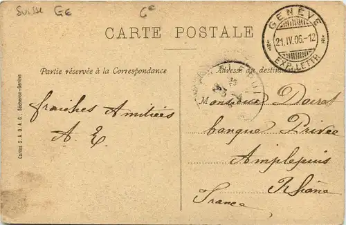 Geneve - Chemin de fer du Mont Saleve -412052