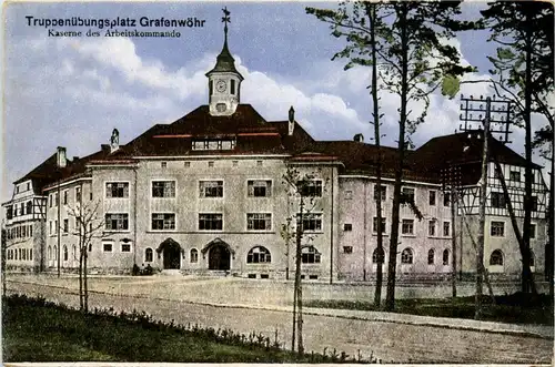 Bayern/Grafenwöhr - Truppenübungsplatz - Kaserne des Arbeitskommando -340096