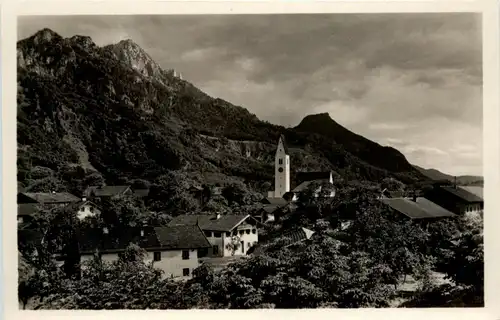 Obb/Bayern/Wendelstein/ div.Orte und Umgebung - Nussdorf am Inn mit Heuberg und Kranzhorn vom Gasthof Bernrieder -339312